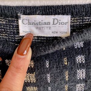 ⚜️🖤Vintage Christian Dior sweater 🖤⚜️